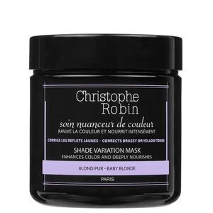 Christophe Robin Baby Blonde Shade Variation Mask - Purple Hair Treatment